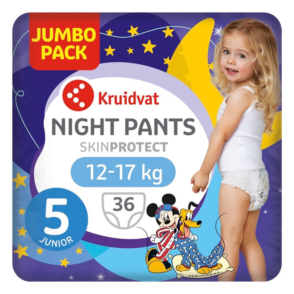 Kruidvat Night Pants Junior 5 Luiers Jumbopack Kruidvat Night Pants Junior 5 Luiers Jumbopack
