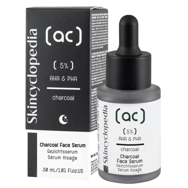 Skincyclopedia 5% AHA & PHA Charcoal Gezichtsserum