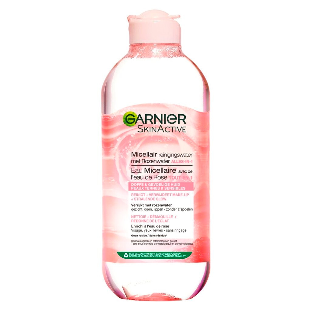 Garnier SkinActive Micellair Reinigingswater met Rozenwater Garnier SkinActive Micellair Reinigingswater met Rozenwater