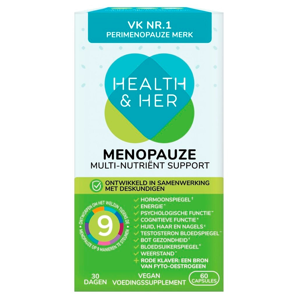 Health & Her Menopauze Multi-Nutriënt Support Capsules
