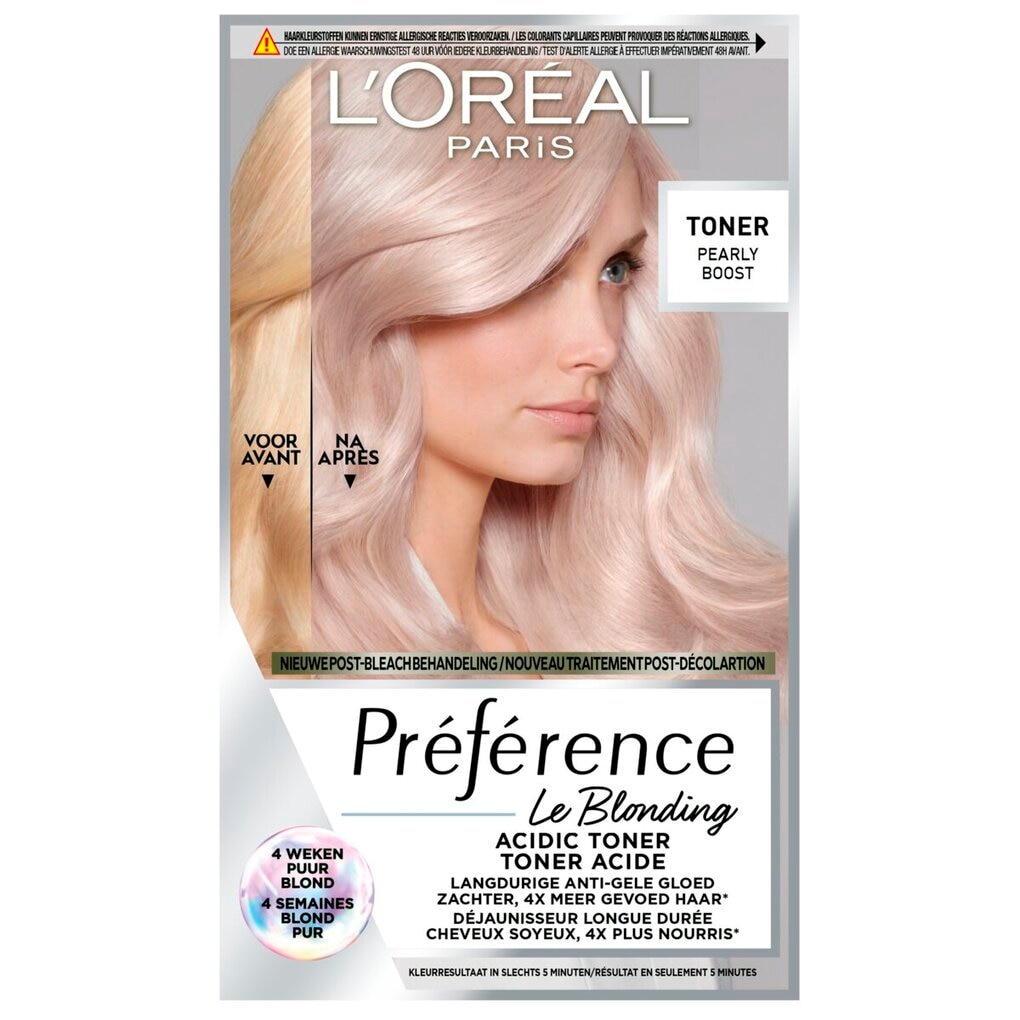 L'Oréal Paris Préférence Le Blonding Pearly Boost Acidic Toner