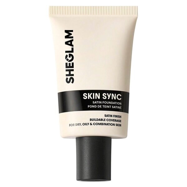 Sheglam Skin Sync Champagne Gleam Satin Foundation