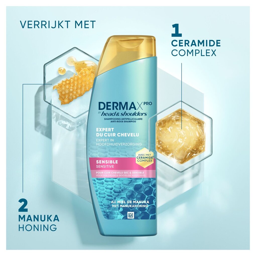 DermaXPro by Head & Shoulders Sensitive Antiroosshampoo
