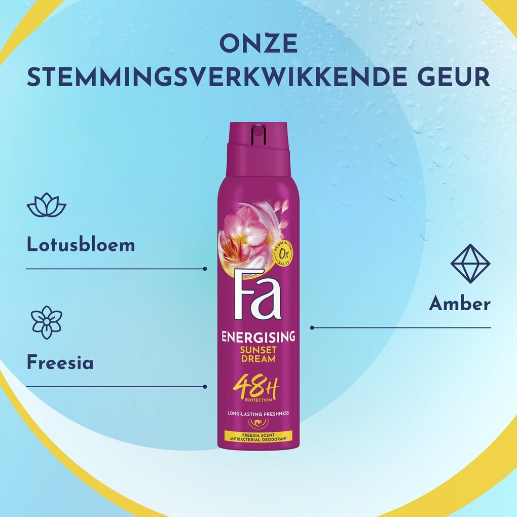 Fa Sunset Dream Deodorant Spray