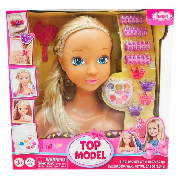 Bayer Topmodel Kapkop met Make-up
