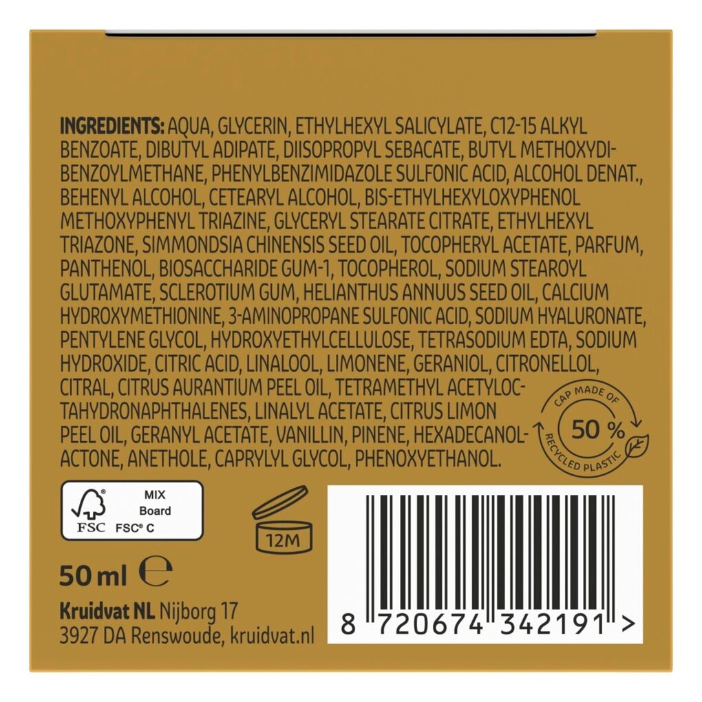 Kruidvat Pro Age Calcium 60+ SPF30 Dagcrème