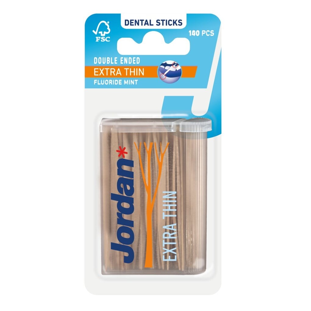 Jordan Double Ended Extra Thin Tandenstokers