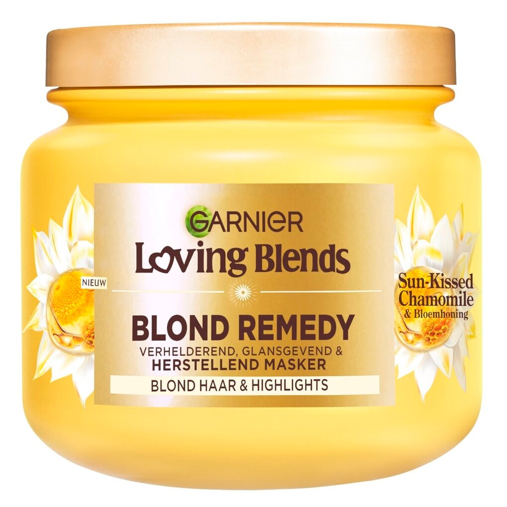 Garnier Loving Blends Blond Remedy Sun-Kissed Chamomile & Bloemenhoning Herstellend Masker
