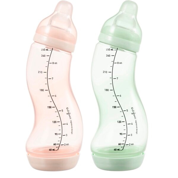 Difrax Natural 0+M S-Fles 2-Pak