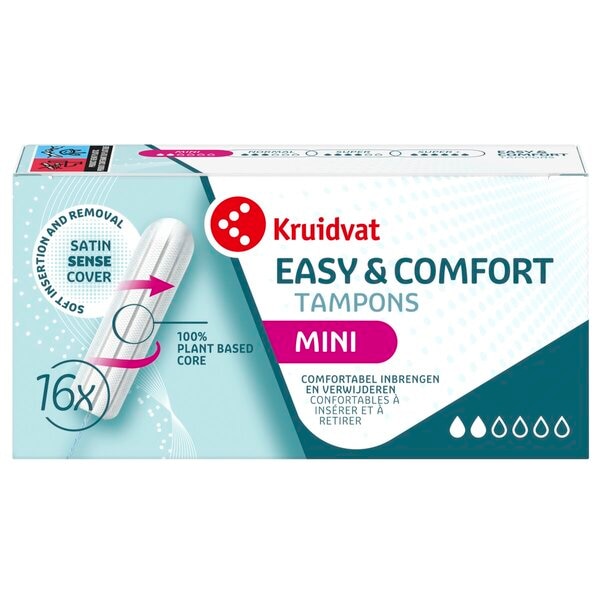 Kruidvat Easy & Comfort Mini Tampons