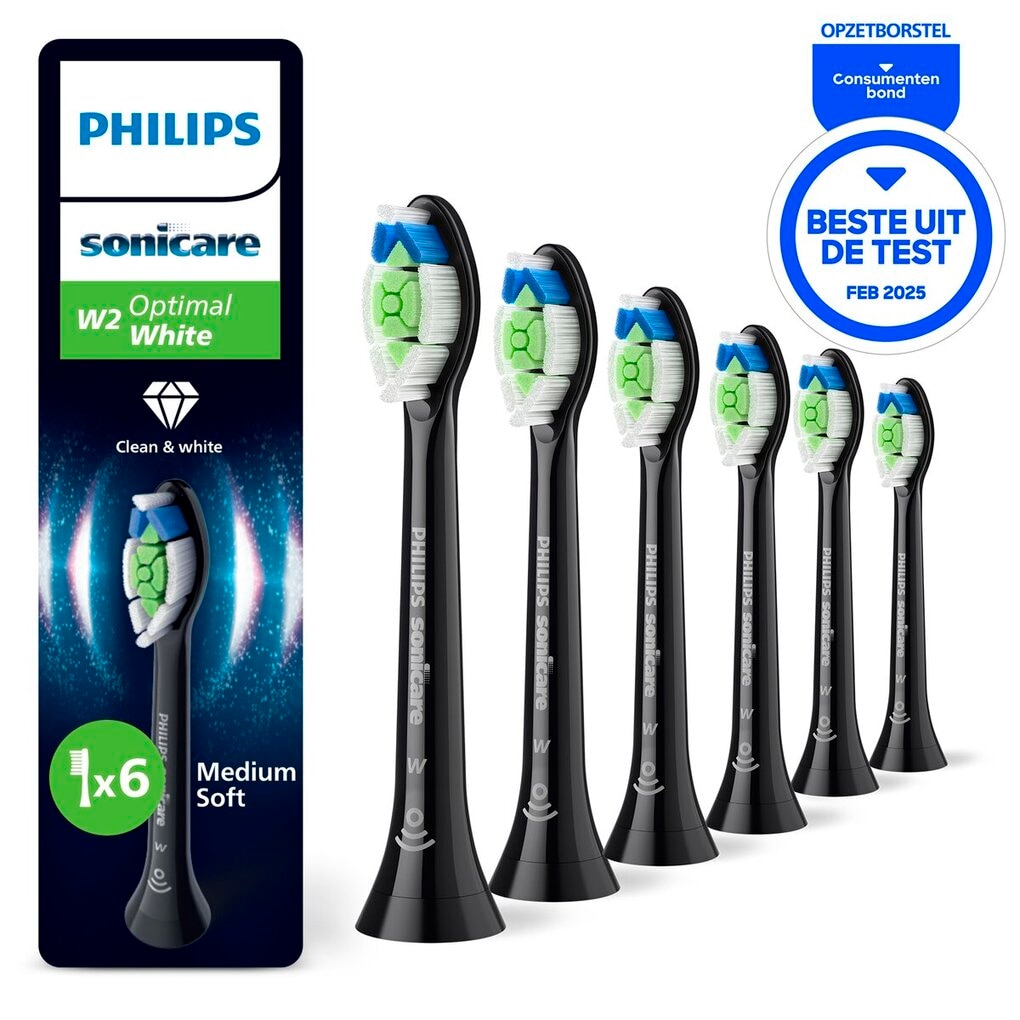 Philips Sonicare Optimal White HX6066/88 Opzetborstels