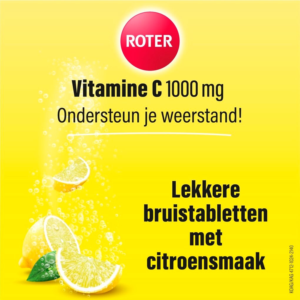 Roter Vitamine C 1000 mg Citroen Bruistabletten