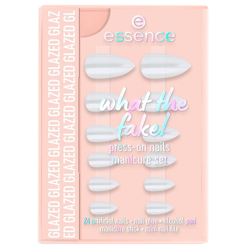 Essence What The Fake! 01 Glazed Press-On Nails Manicure