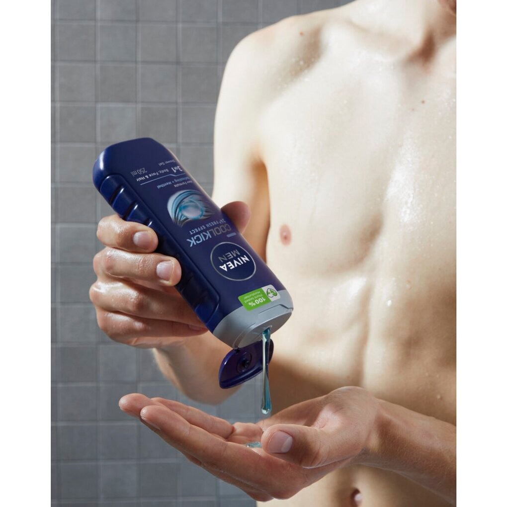 NIVEA Men Cool Kick 3-in-1 Douchegel