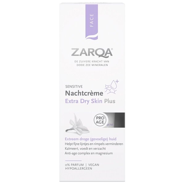 Zarqa Sensitive Extra Dry Skin Plus Nachtcrème