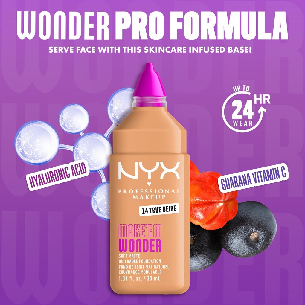 NYX Professional Makeup Make 'Em Wonder Beige Foundation