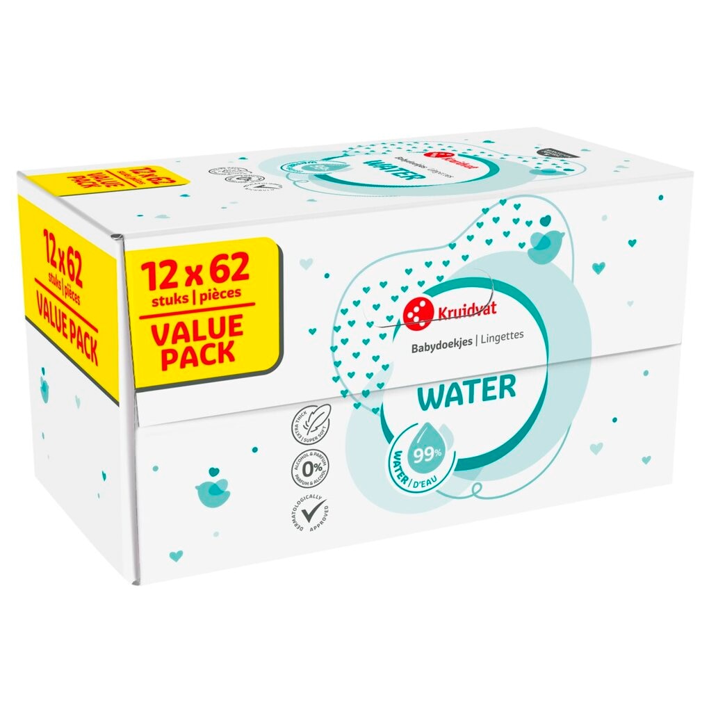 Kruidvat Baby Pure Waterdoekjes
