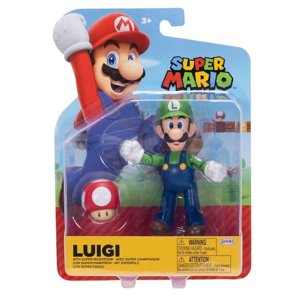 Super Mario Luigi Figuur