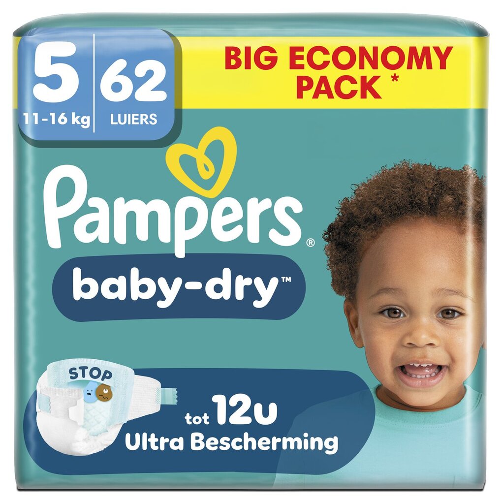 Pampers Baby-Dry Maat 5 Luiers