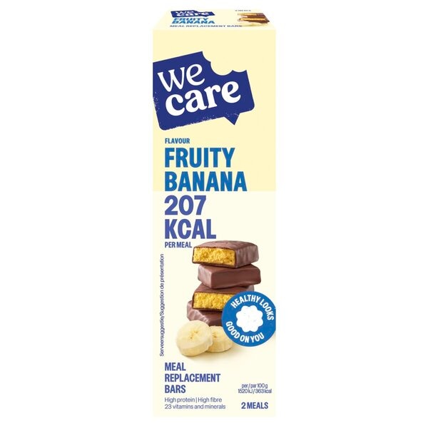 WeCare Fruity Banana Meal Replacement Bars