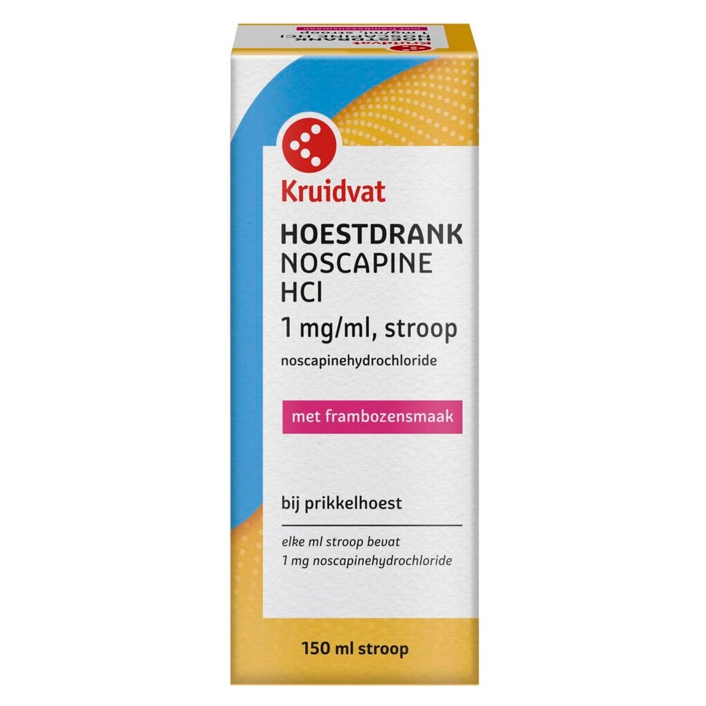 Kruidvat Noscapine 1 mg/ml Hoestdrank Stroop Kruidvat Noscapine 1 mg/ml Hoestdrank Stroop