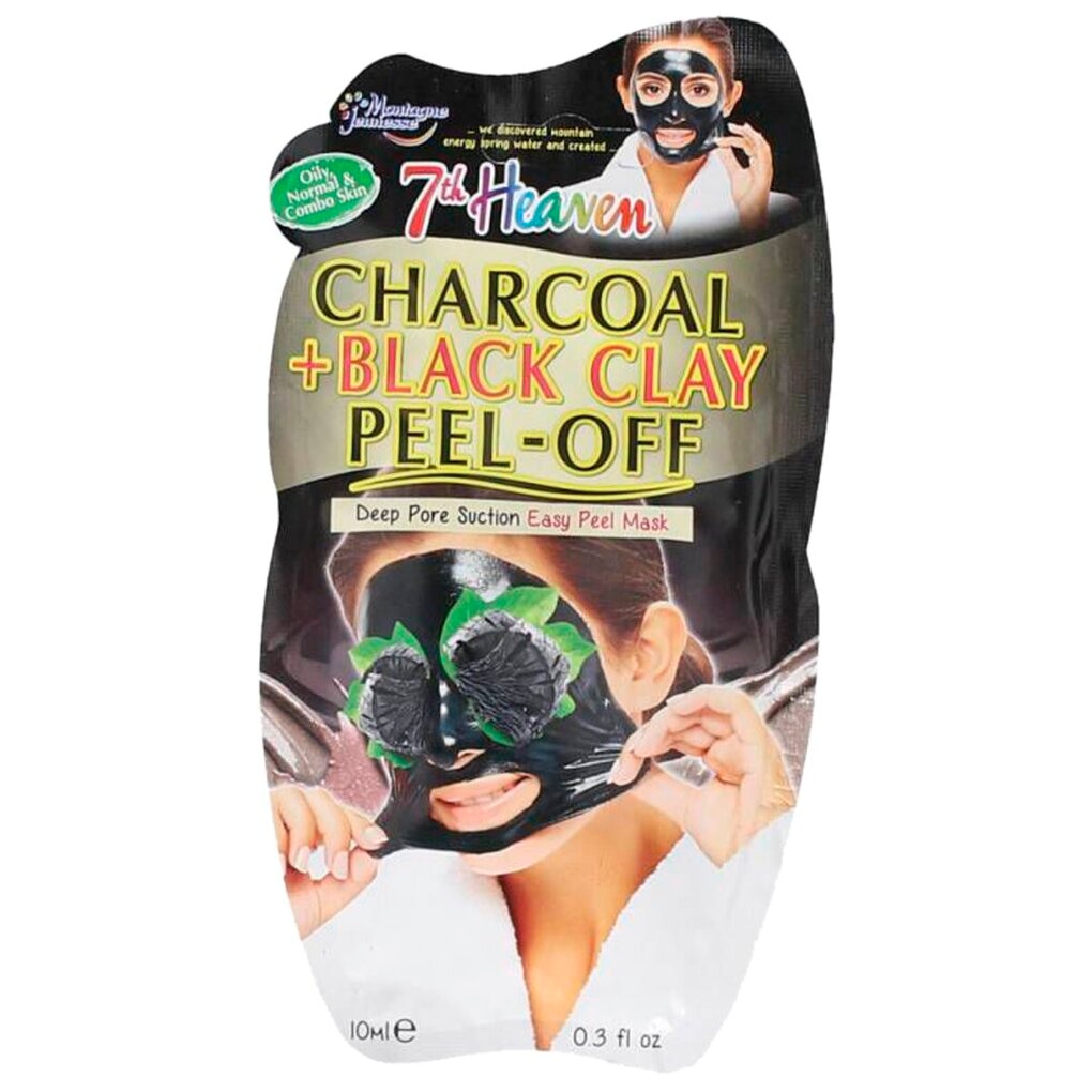 Montagne Jeunesse Charcoal & Black Clay Peel-Off Gezichtsmasker