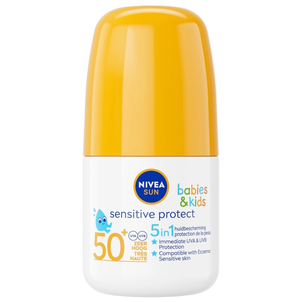 NIVEA Sun Babies & Kids Sensitive Protect SPF50+ Zonnebrand Roll-on