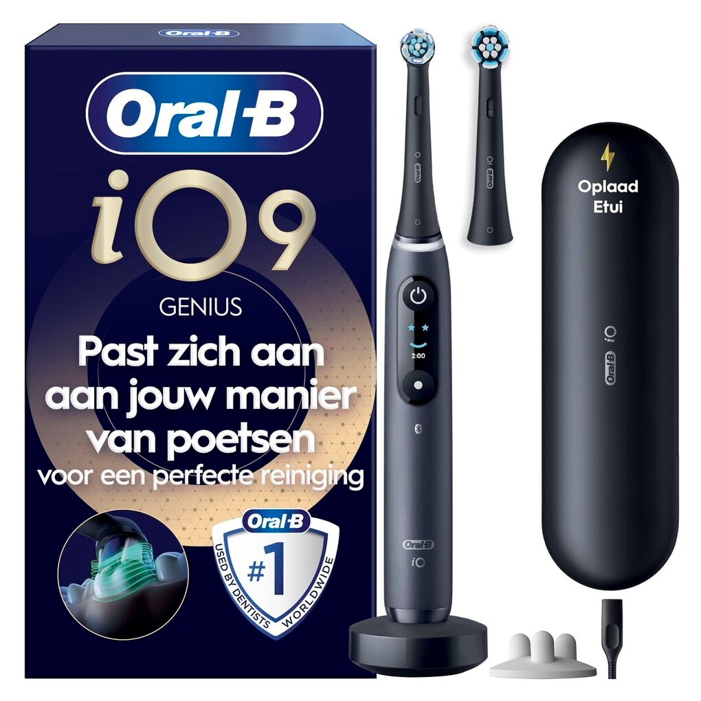 Oral-B iO9s Black Onyx Elektrische Tandenborstel