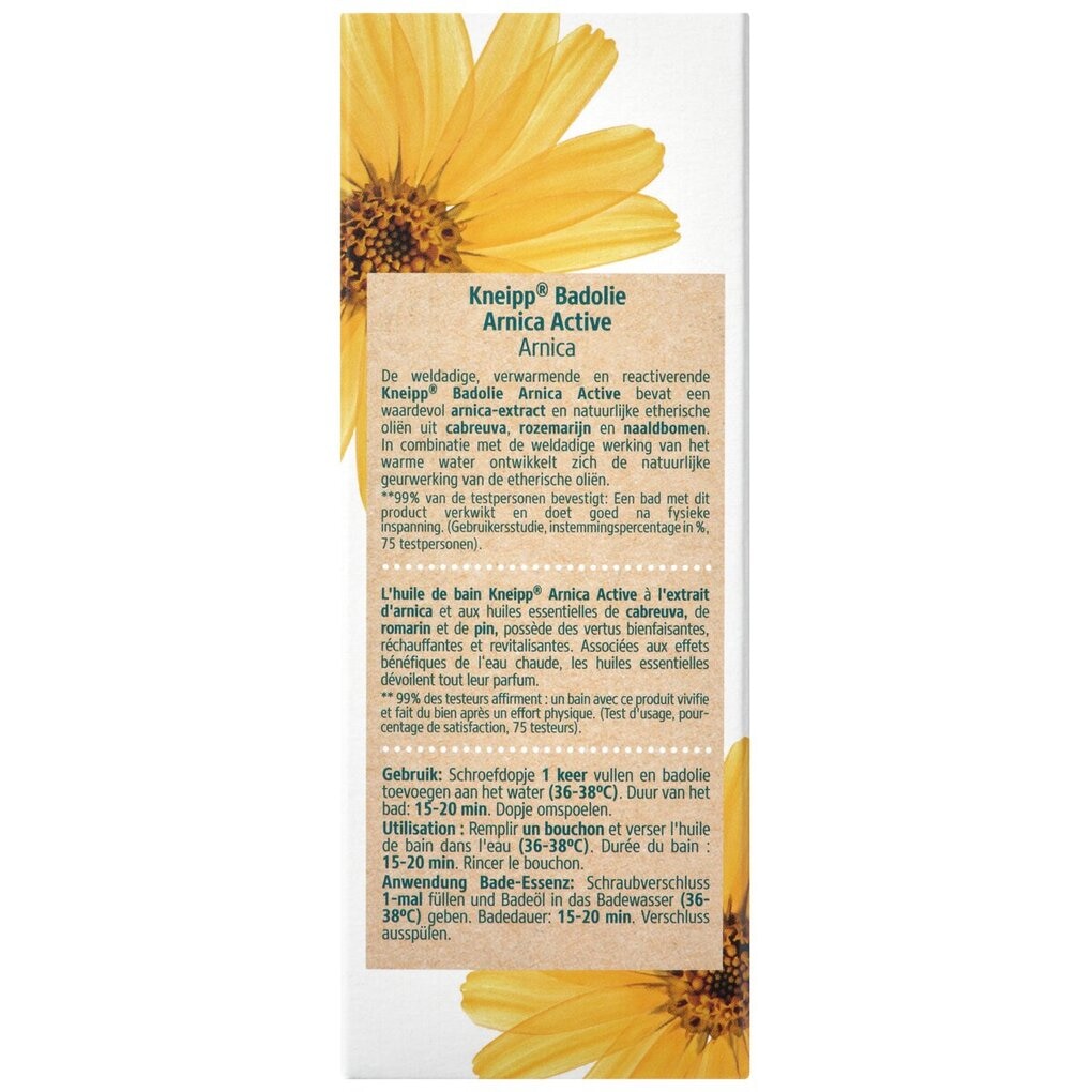 Kneipp Muscle Relaxation Arnica Badolie