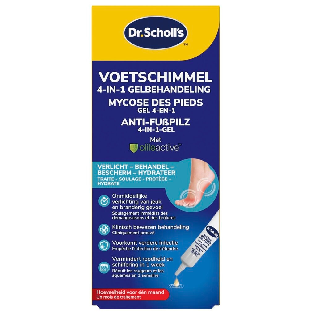 Dr. Scholl's Voetschimmel 4-in-1 Gelbehandeling