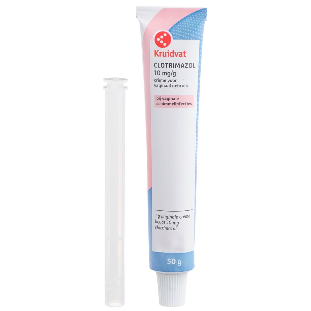 Kruidvat Clotrimazol 10mg/g Crème voor Vaginaal Gebruik