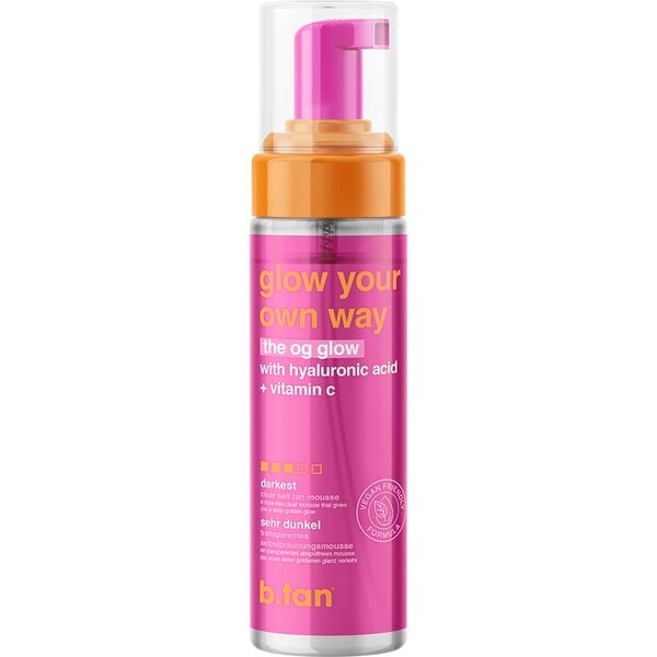 B.Tan Glow Your Own Way Selftan Mousse