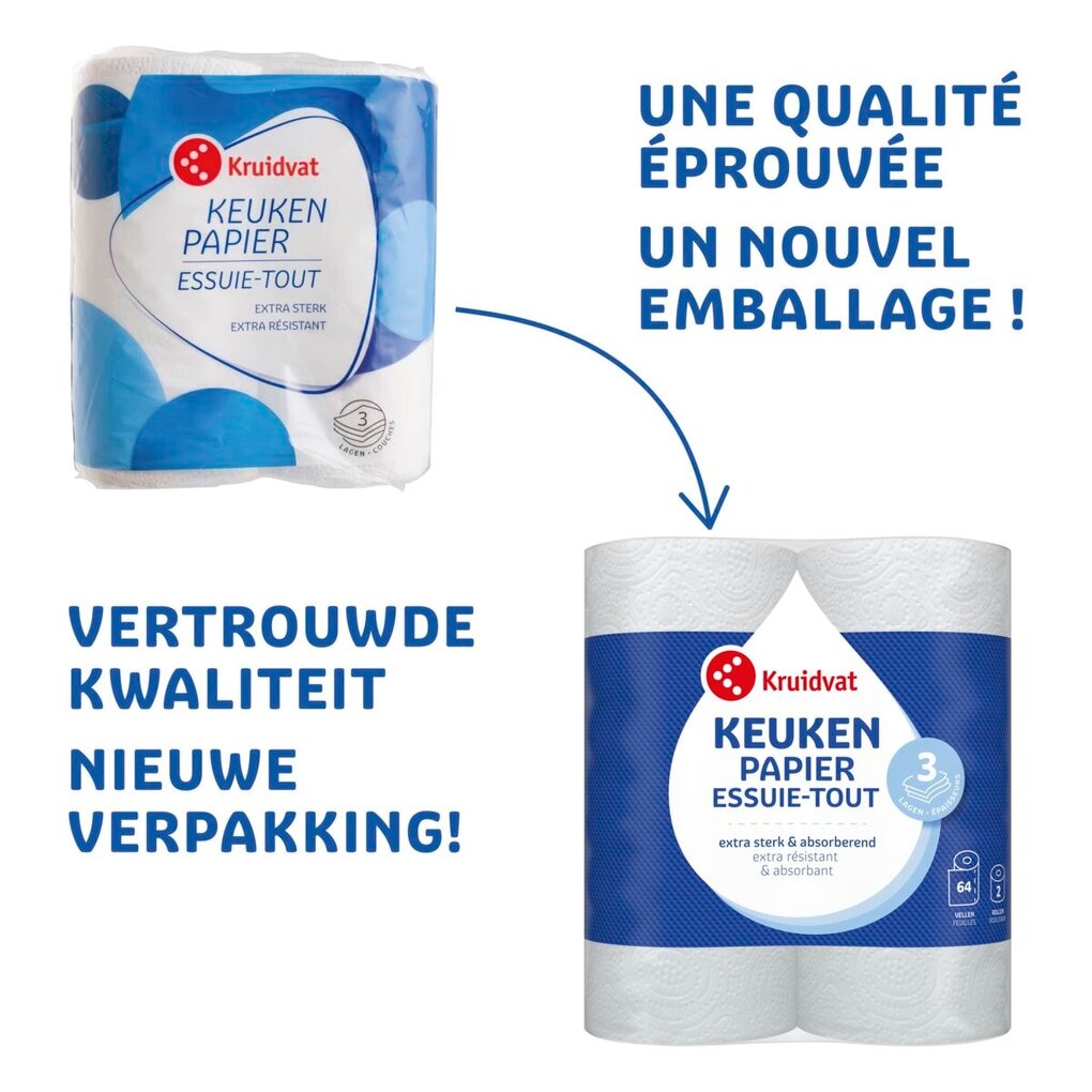 Kruidvat 3-Laags Keukenpapier