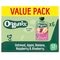 Organix 12+M Havermout, Appel, Banaan, Framboos & Bosbes Knijpzakjes