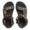 From PB With Love Sandalen met Panterprint