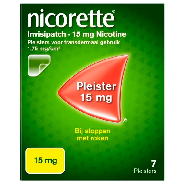 Nicorette Invisipatch 15mg Nicotinepleister