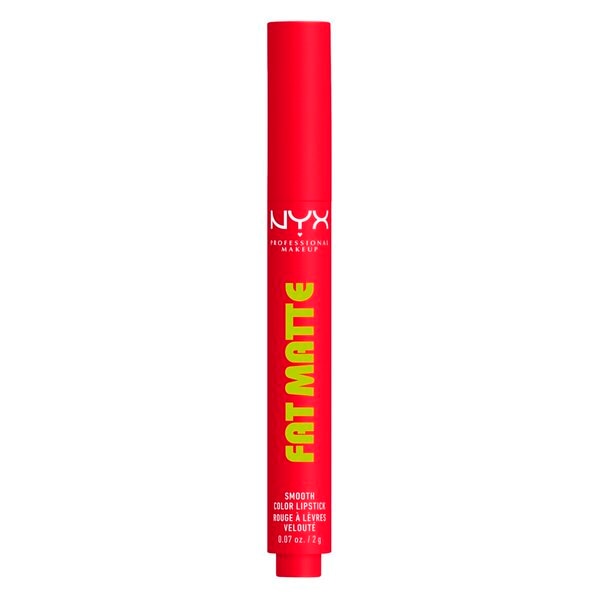 NYX Professional Makeup Fat Matte 15 Fuzzy Flame Smooth Color Lipstick Smooth Color Lipstick