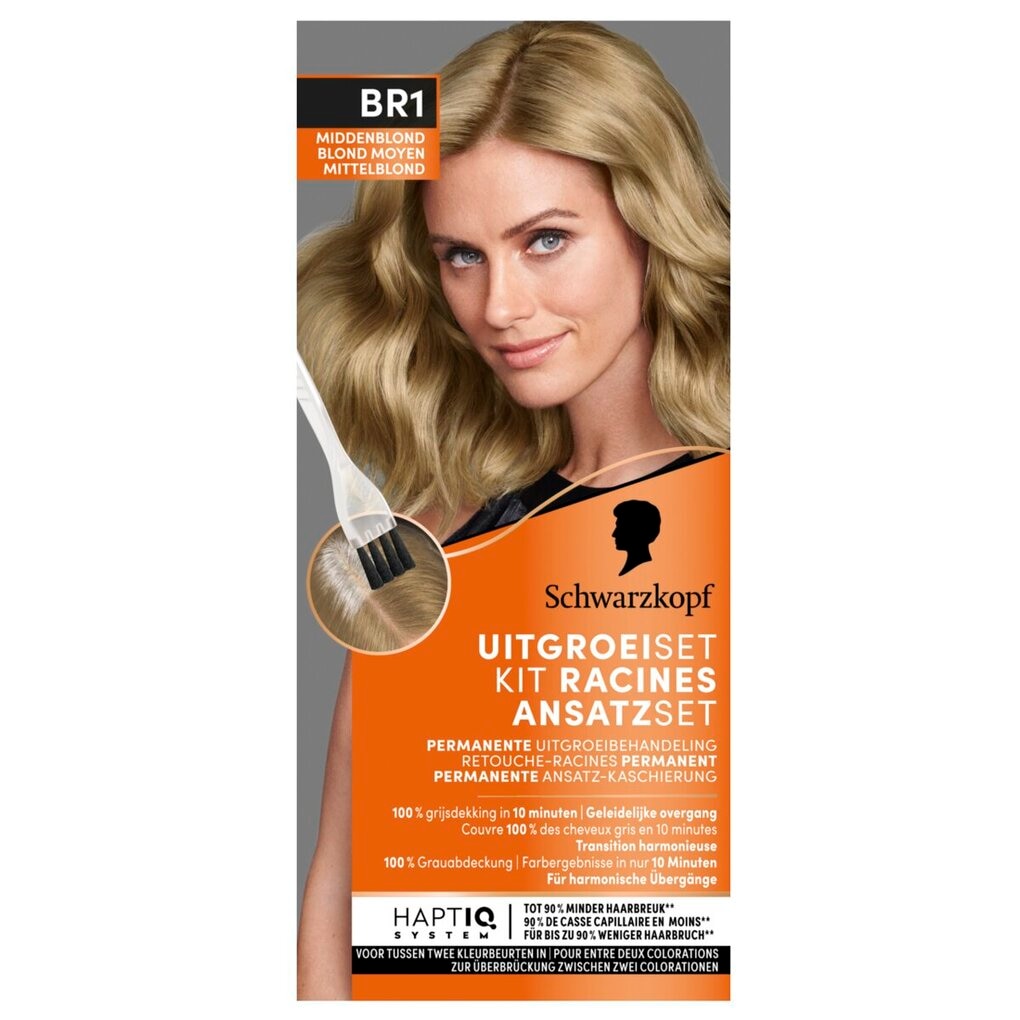 Schwarzkopf BR1 Middenblond Uitgroeiset