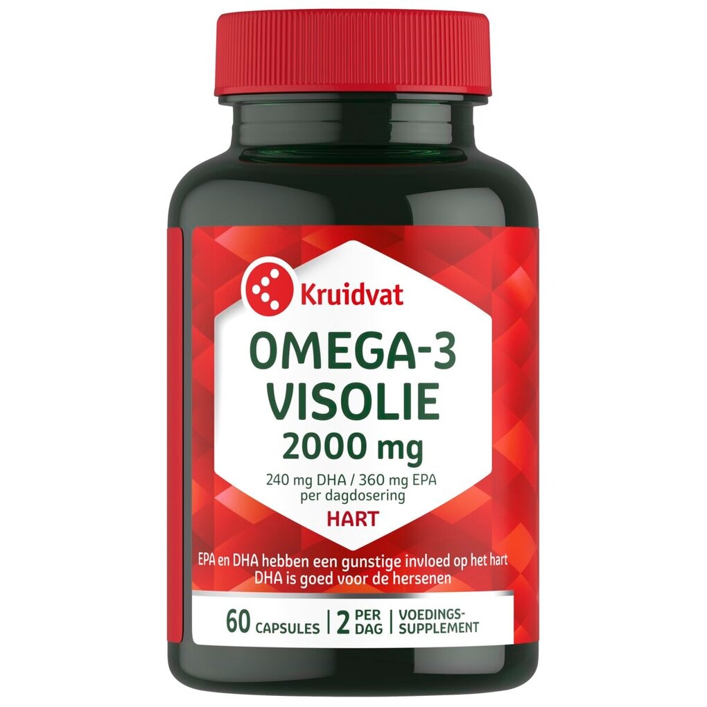 Kruidvat Omega 3 Visolie 2000mg Capsules Kruidvat Omega 3 Visolie 2000mg Capsules