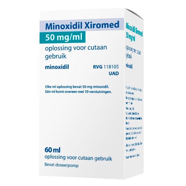 Minoxidil Xiromed 50mg/ml Oplossing