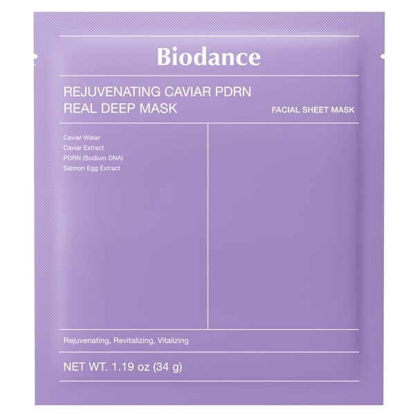 Biodance Rejuvenating Caviar Pdrn Real Deep Facial Sheet Mask