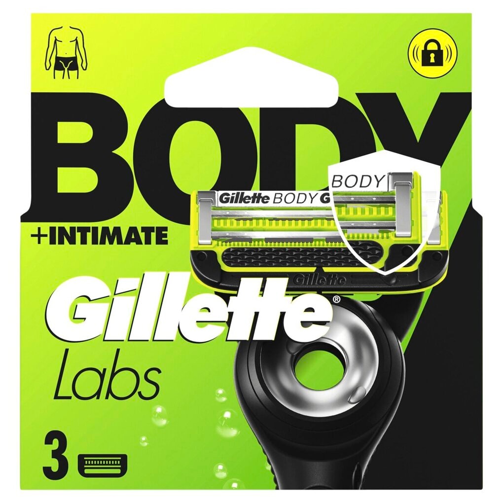 GilletteLabs Body + Intimate Navulmesjes 