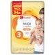 Kruidvat Midi Maat 3 Luiers Jumbopack