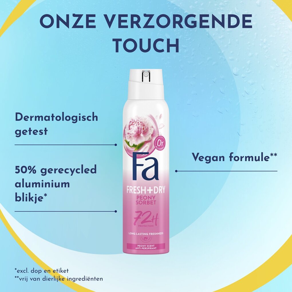 Fa Peony Sorbet Antitranspirant Spray