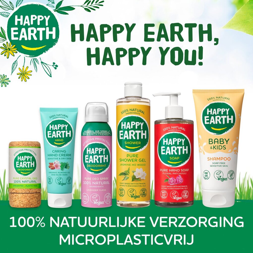 Happy Earth 100% Natural Jasmine Ho Wood Deodorant Balm