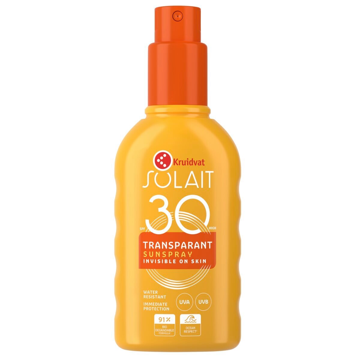 Product afbeelding van Kruidvat Solait SPF30 Sunspray - 200ml