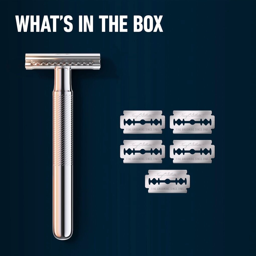 King C. Gillette Double Edge Safety Razor Scheerapparaat