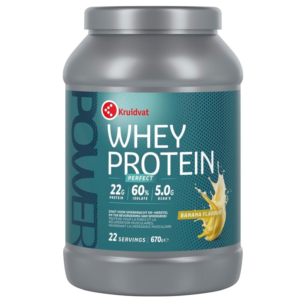 Kruidvat Perfect Whey Protein Banana Proteïnepoeder