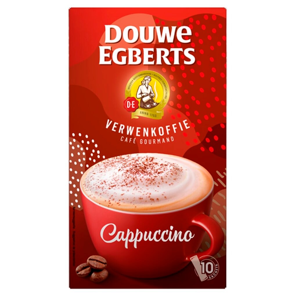 Douwe Egberts Cappuccino Oploskoffie