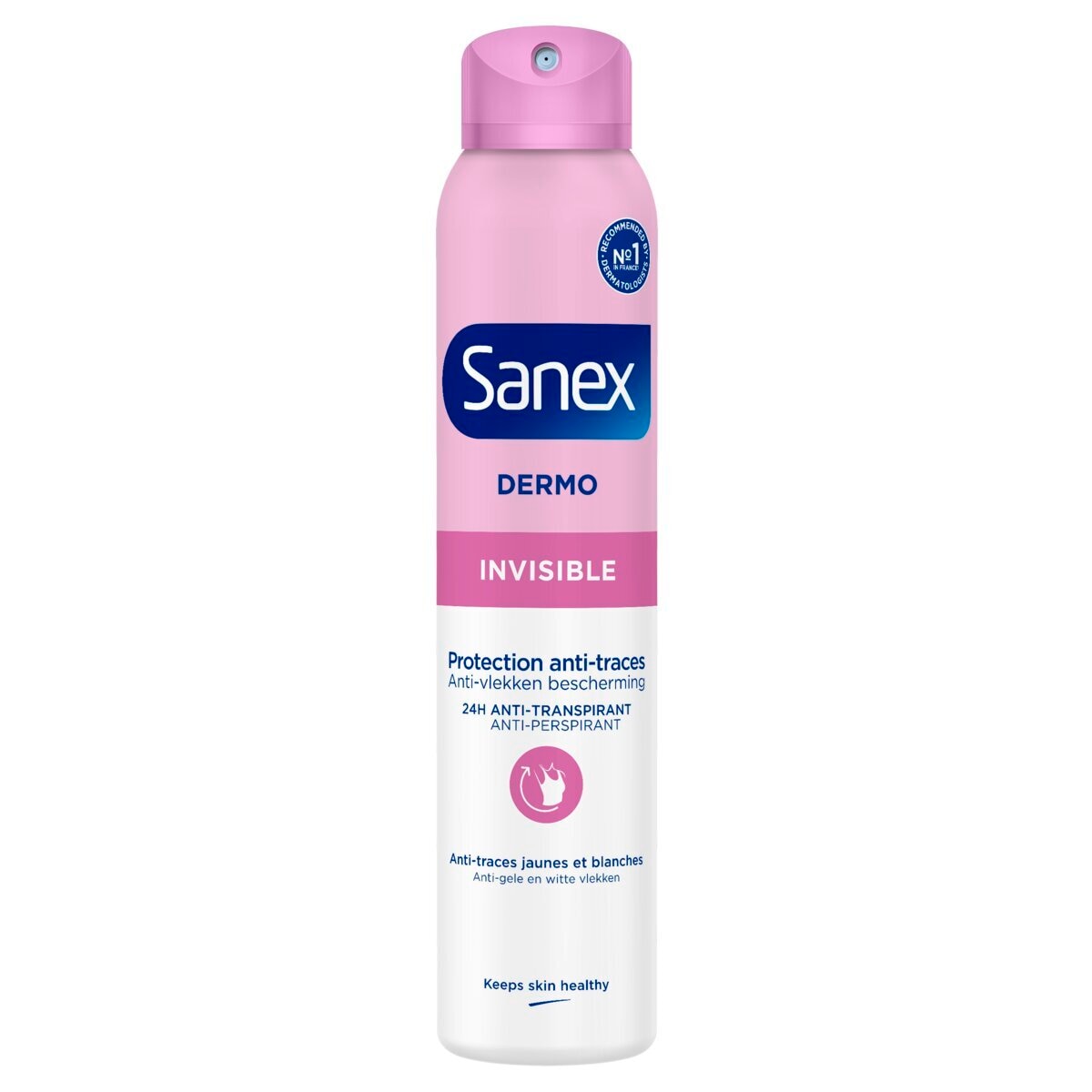 Afbeelding van Sanex Derma Care+ Invisible Deodorant Spray - 200ml